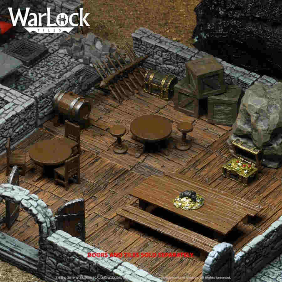 Warlock Tiles: Dungeon Dressings