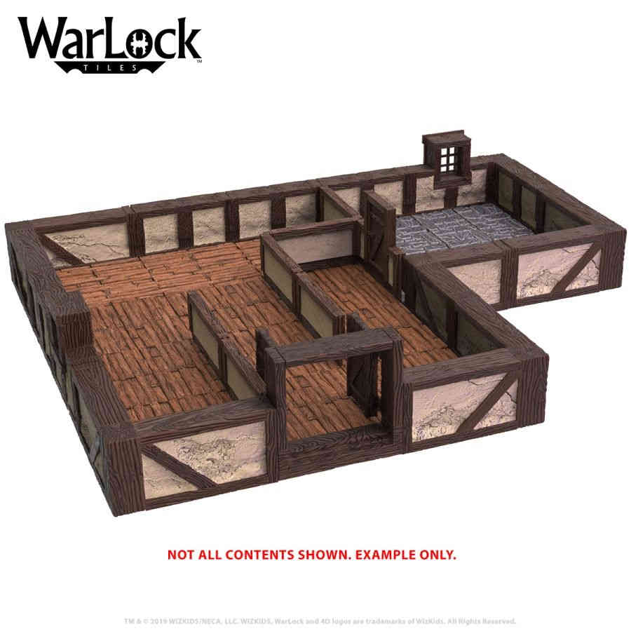 Warlock Tiles: Town and Village