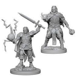 Pathfinder: Deep Cuts Unpainted Miniatures - Human Male Cleric - Boardlandia