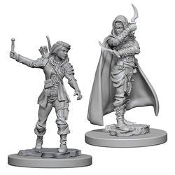 Pathfinder: Deep Cuts Unpainted Miniatures - Human Female Rogue - Boardlandia