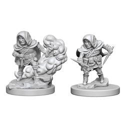 Dungeons & Dragons: Nolzur's Marvelous Unpainted Miniatures - Halfling Male Rogue - Boardlandia