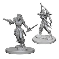 Dungeons & Dragons: Nolzur's Marvelous Unpainted Miniatures - Elf Female Ranger