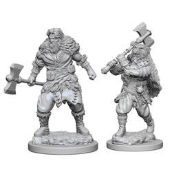 Dungeons & Dragons: Nolzur's Marvelous Unpainted Miniatures - Human Male Barbarian - Boardlandia