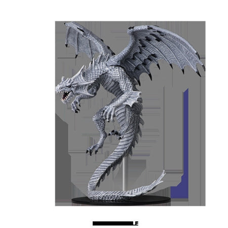 Pathfinder: Deep Cuts: Unpainted Miniatures - Gargantuan White Dragon