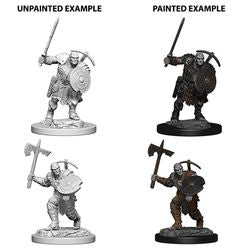 Dungeons and Dragons: Nolzur's Marvelous Unpainted Miniatures- Earth Genasi Male Fighter