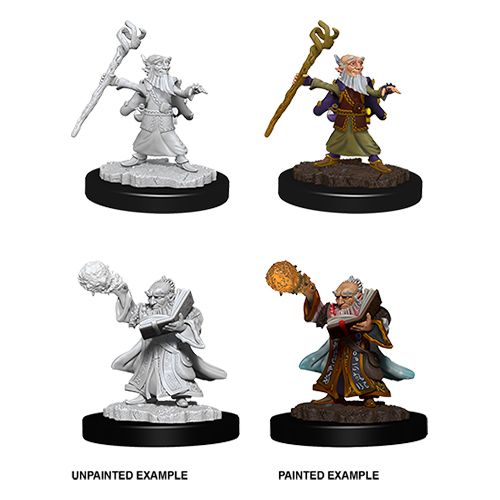 Deep Cuts Unpainted Miniatures - Gnome Wizard