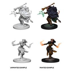 Dungeons & Dragons Nolzur's Marvelous Unpainted Miniatures: Fem Tiefling Warlock