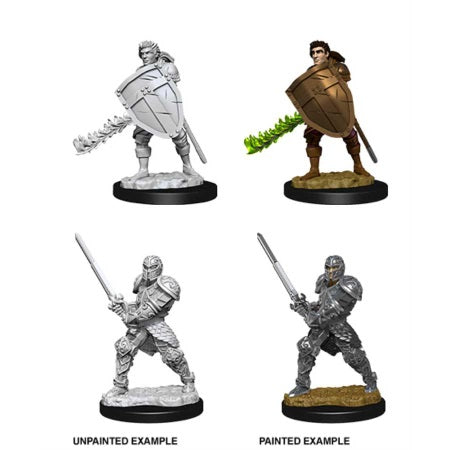 Dungeons & Dragons Nolzur's Marvelous Unpainted Miniatures: Male Human Fighter