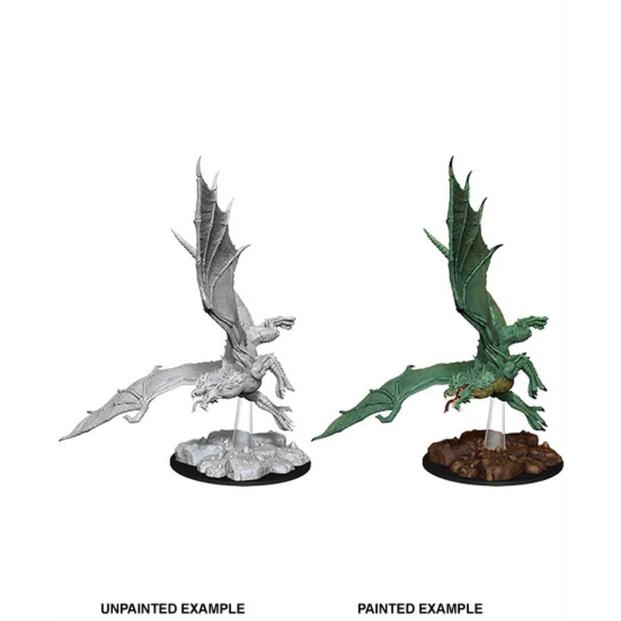 Dungeons and Dragons: Nolzur's Marvelous Unpainted Miniatures - Young Green Dragon