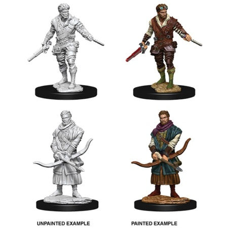 Dungeons & Dragons: Nolzur's Marvelous Unpainted Miniatures - W9 - Human Male Rogue