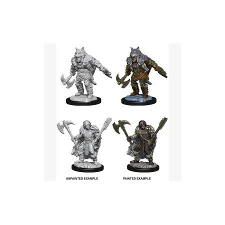 Dungeons & Dragons: Nolzur's Marvelous Unpainted Miniatures - Half-Orc Barbarian