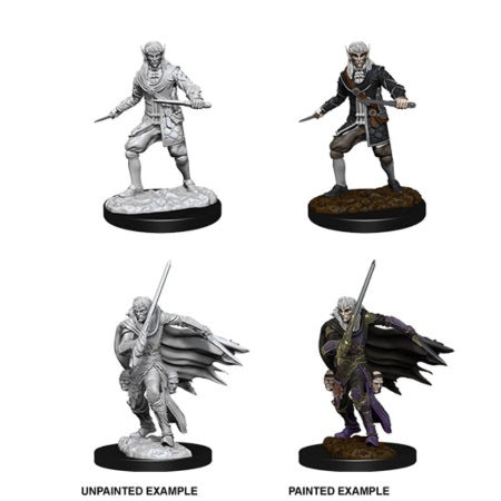 Pathfinder: Deep Cuts Unpainted Miniatures - Male Elf Rogue