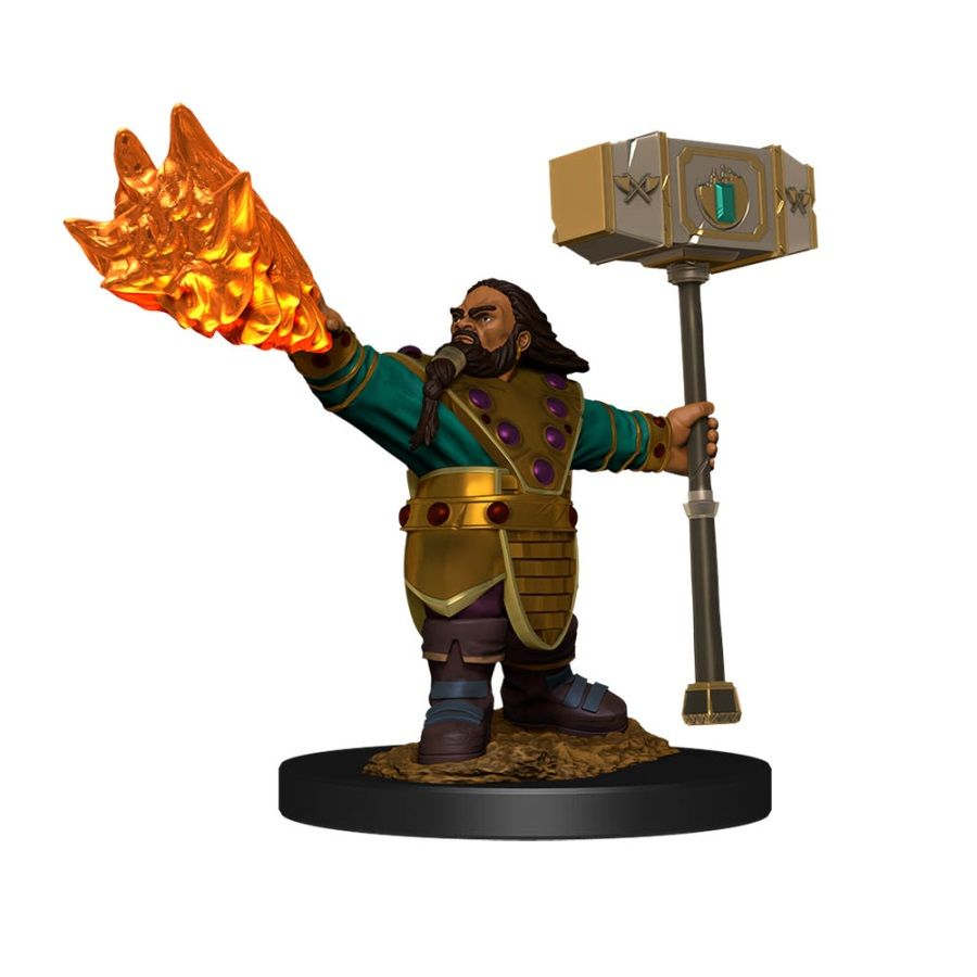 Dungeons and Dragons: Nolzur's Marvelous Unpainted Miniatures - Male Dwarf Cleric