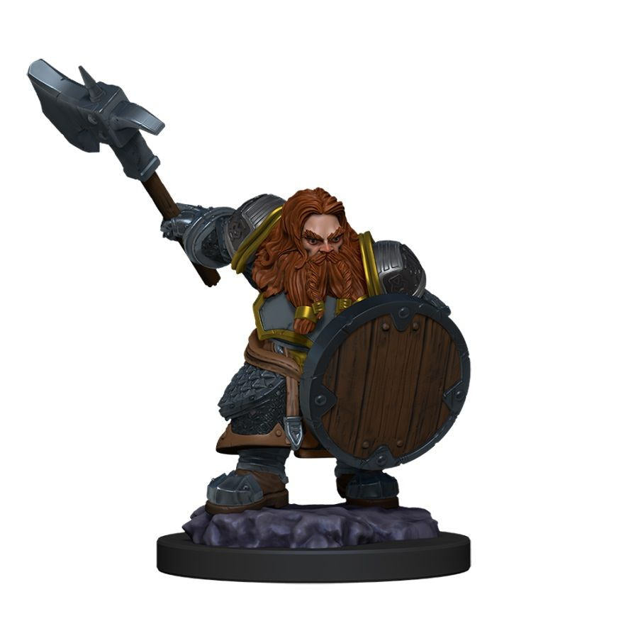 Dungeons and Dragons: Nolzur's Marvelous Unpainted Miniatures - Male Dwarf Fighter