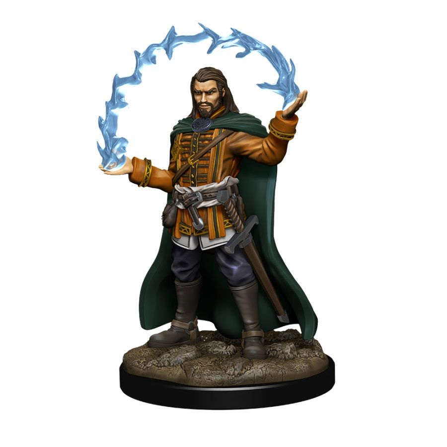 Dungeons and Dragons: Nolzur's Marvelous Unpainted Miniatures - Male Human Wizard