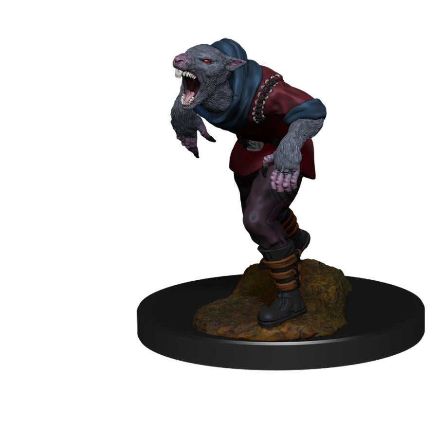 Dungeons and Dragons: Nolzur's Marvelous Unpainted Miniatures - Wererat and Weretiger