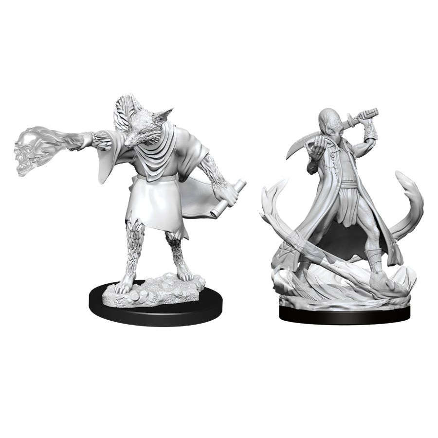Dungeon's and Dragons: Nolzur's Marvelous Unpainted Miniatures - Arcanaloth and Ultroloth