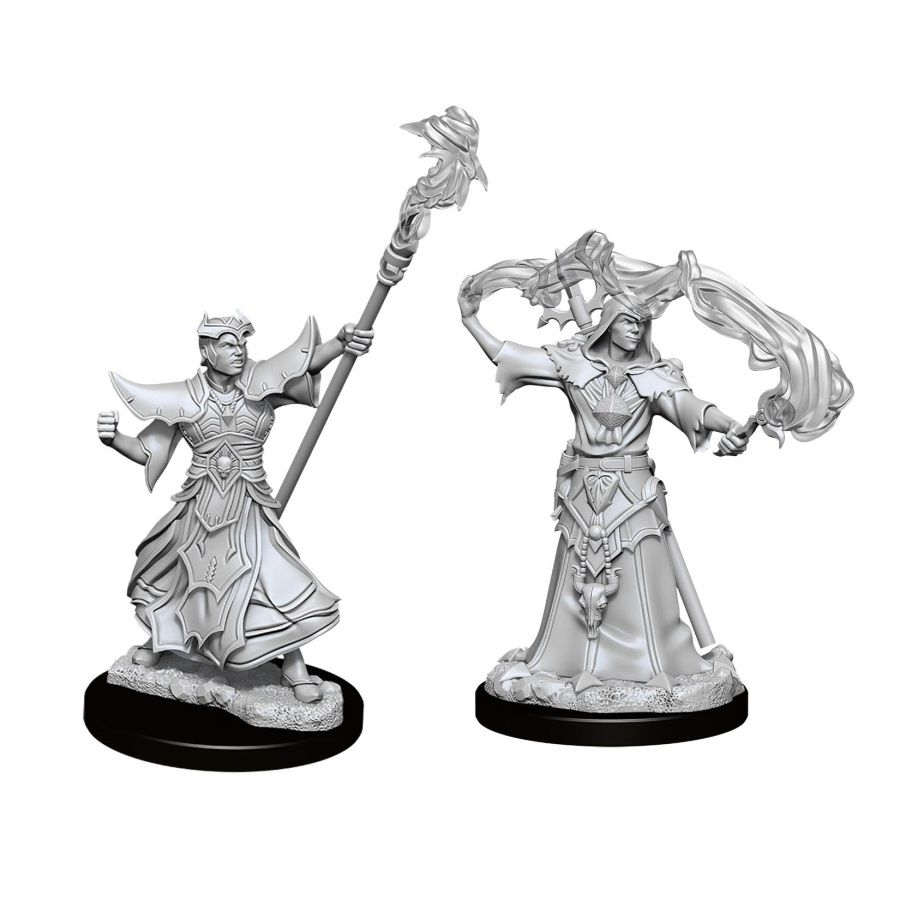 Pathfinder: Deep Cuts Unpainted Miniatures - Male Human Sorcerer