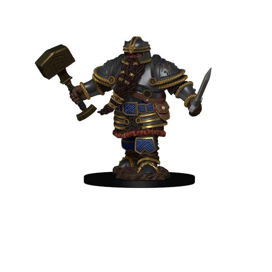 Dungeons and Dragons: Icons of the Realm Premium Figure - Male Dwarf Fighter