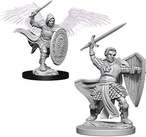 Dungeons & Dragons Nolzur's Marvelous Unpainted Miniatures: Aasimar Male Paladin