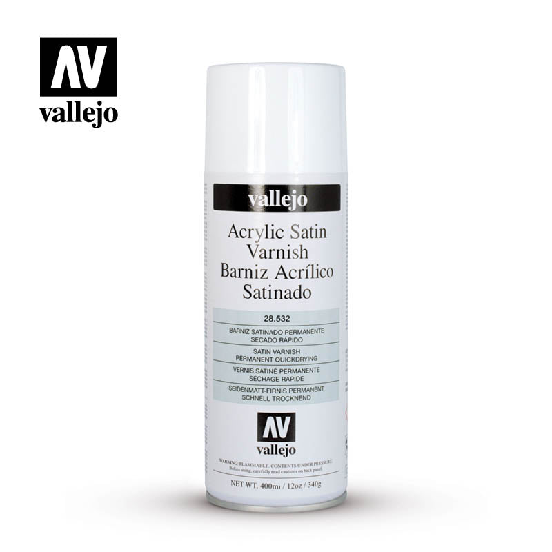 Acrylic Satin Spray Varnish (400ml)