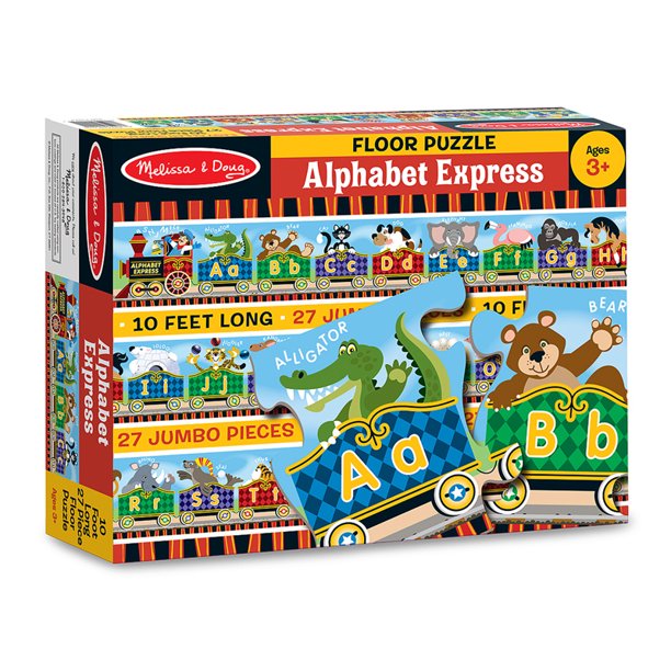 Alphabet Train 28 piece floor Puzzle