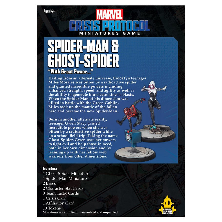 Marvel Crisis Protocol - Spider-Man & Ghost-Spider