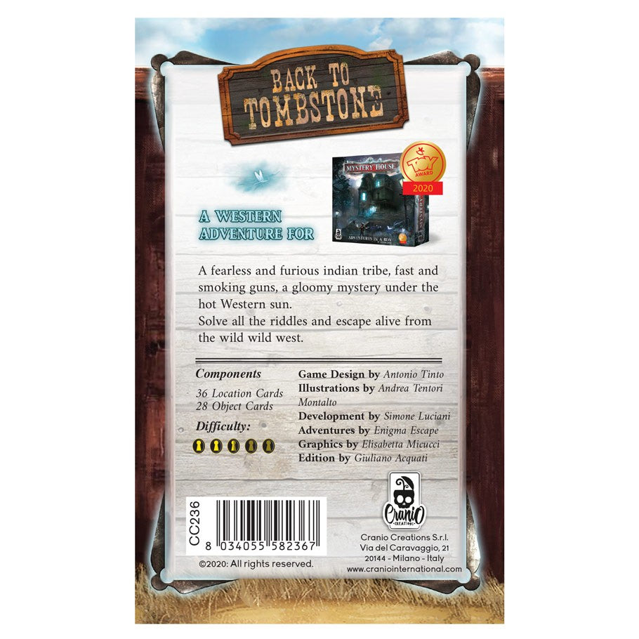 Mystery House: Back to Tombstone Expansion