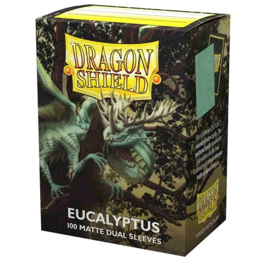 Dragon Shield Sleeves - Dual Sleeves: Matte Eucalyptus