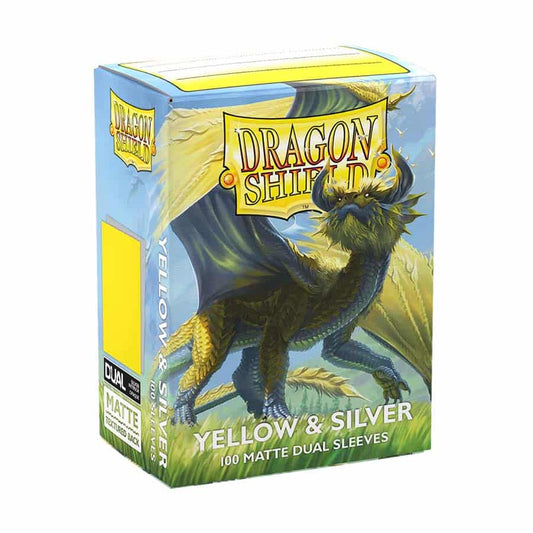 Dragon Shield: Dual Matte Yellow and Silver