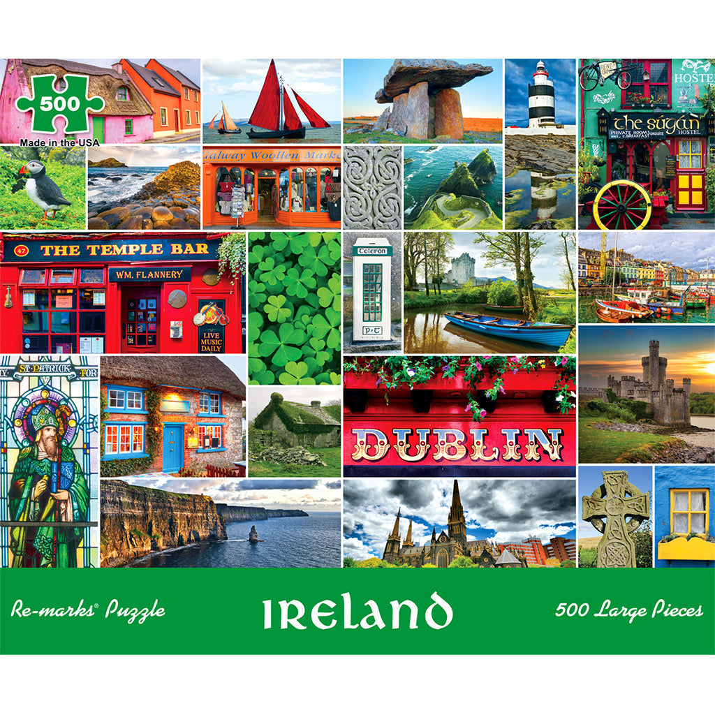500 Piece Ireland Puzzle
