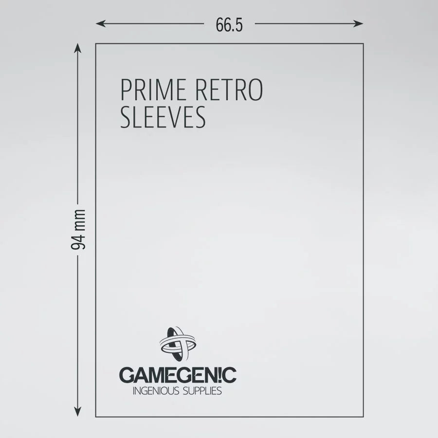 Prime Retro Sleeves - Case of 16 Packs