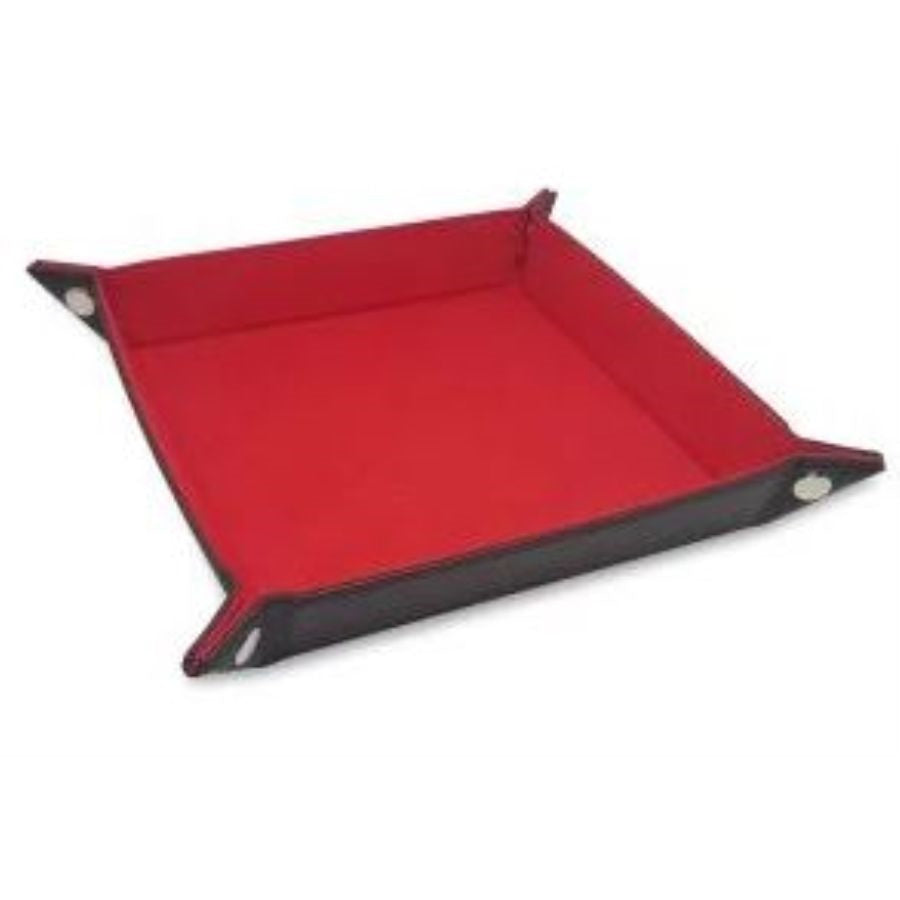 BCW Gaming - Dice Tray LX - Square - Red