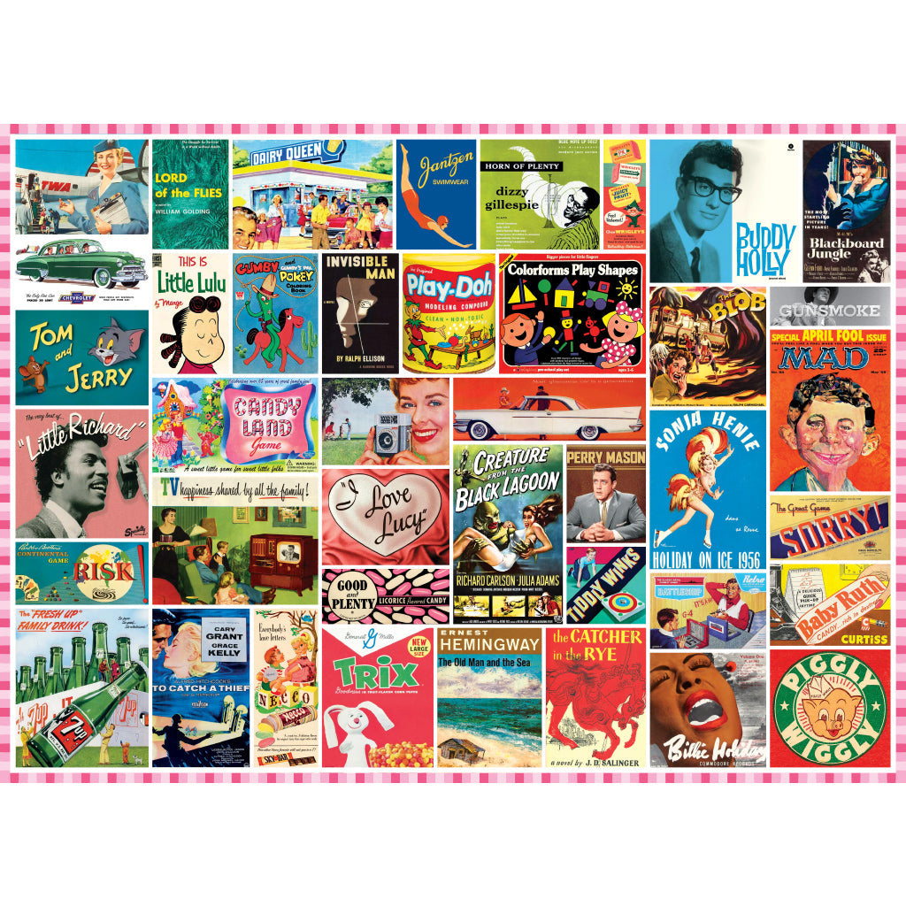 1500 Piece 1950s Puzzle