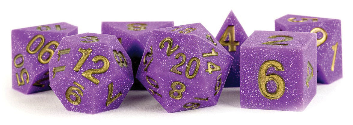 16mm Sharp Edge Silicone Rubber Poly Dice Set - Regal Ricochet