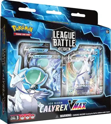 Pokemon TCG - Ice Rider/Shadow Rider Calyrex VMax League Battle Deck