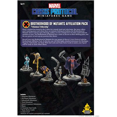 Marvel Crisis Protocol -  Brotherhood of Mutants Affiliation Pack