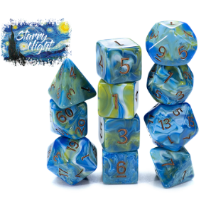 “Starry Night” Van Gogh Dice