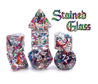 “Stained Glass” Inclusion Dice