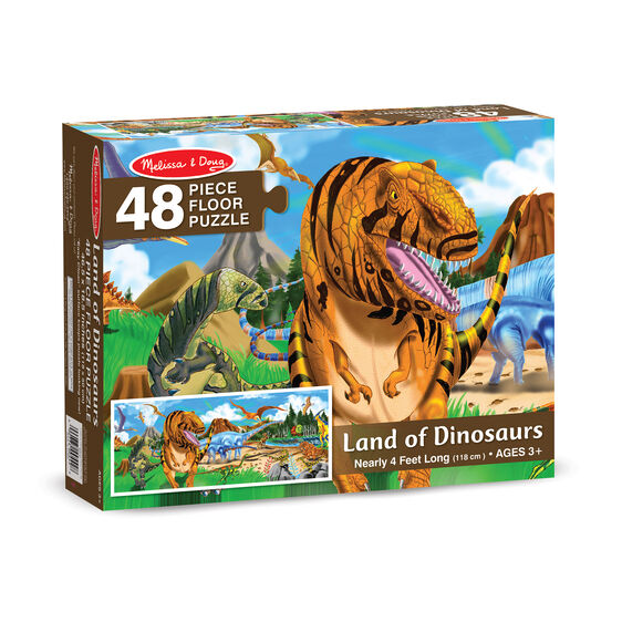 Land of Dinosaurs 48 Piece Floor Puzzle