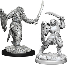 Dungeons & Dragons Nolzur's Marvelous Unpainted Miniatures: Dragonborn Fem Paladin
