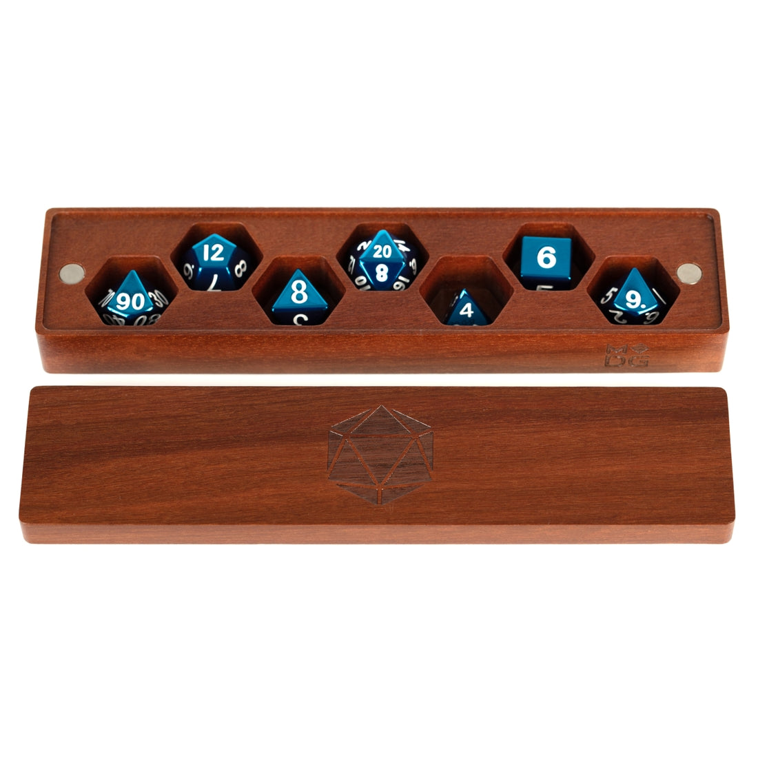 Wood Dice Vault - Purple Heart Wood