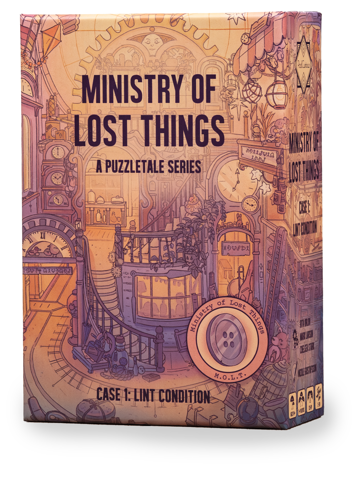 Ministry of Lost Things - Case 1 Lint Condition