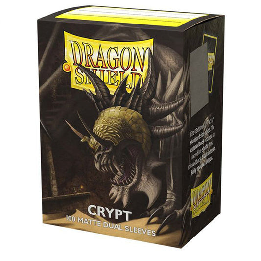 Dragon Shield Sleeves - Standard DUAL- Matte Crypt 'Neonen' (100 ct.)