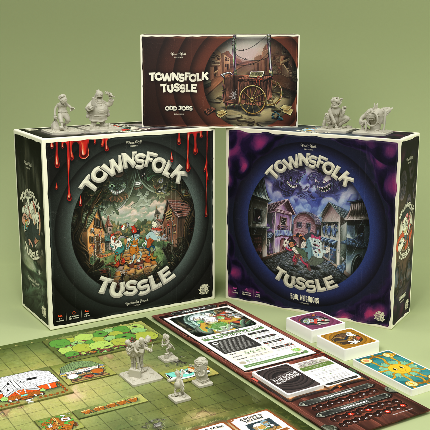 Townsfolk Tussle - Peddler's Welcome Basket Pledge (Kickstarter)