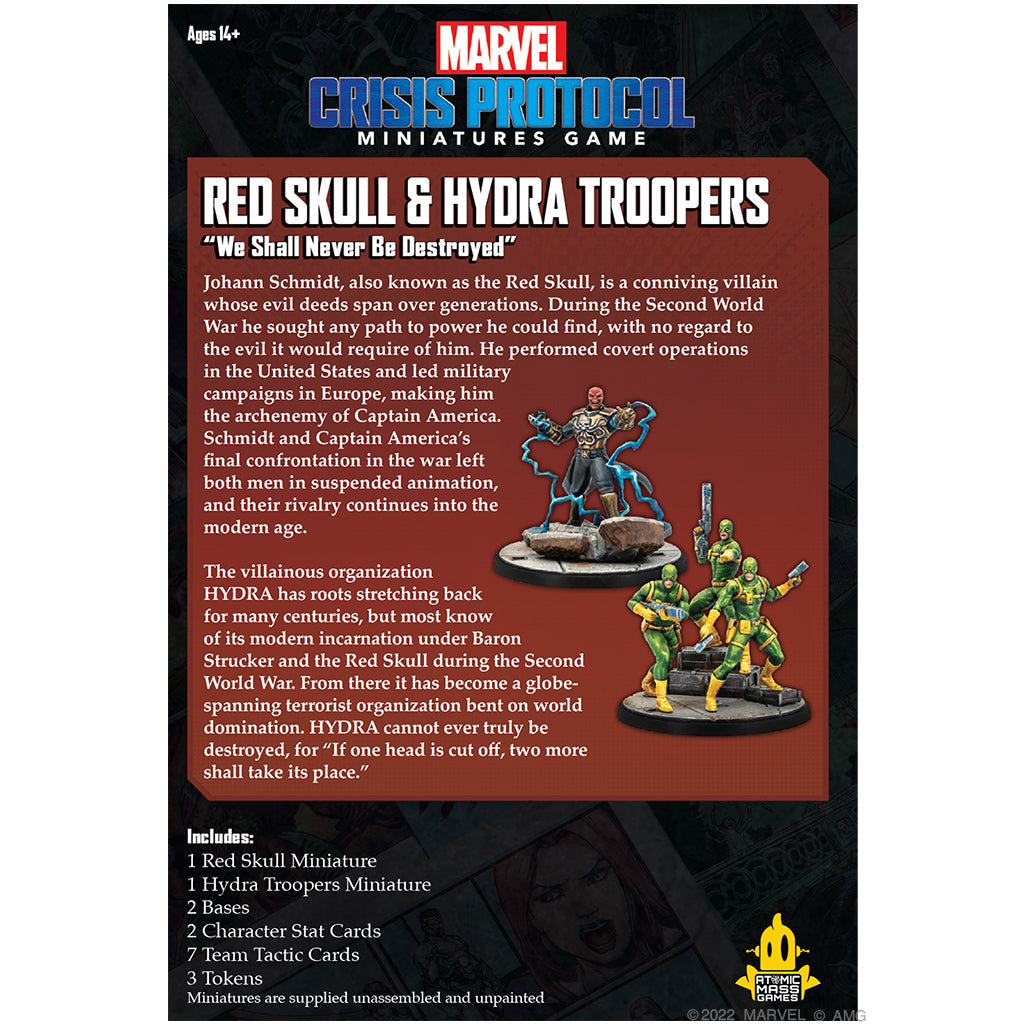 Marvel Crisis Protocol - Red Skull & Hydra Troops