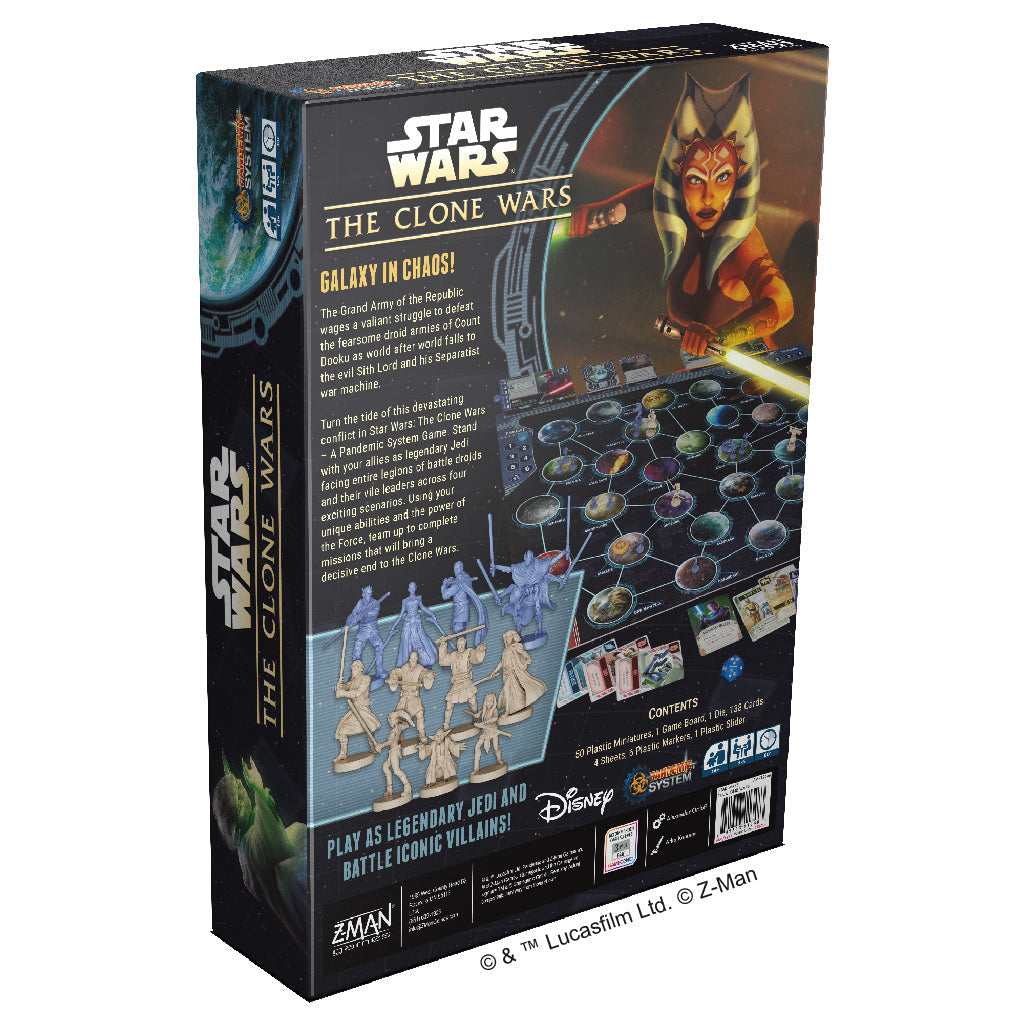 Star Wars the Clone Wars A Pandemic System Game