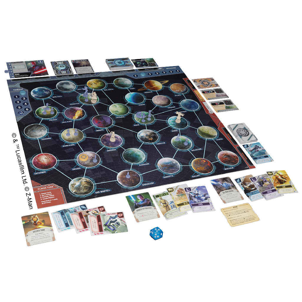 Star Wars the Clone Wars A Pandemic System Game