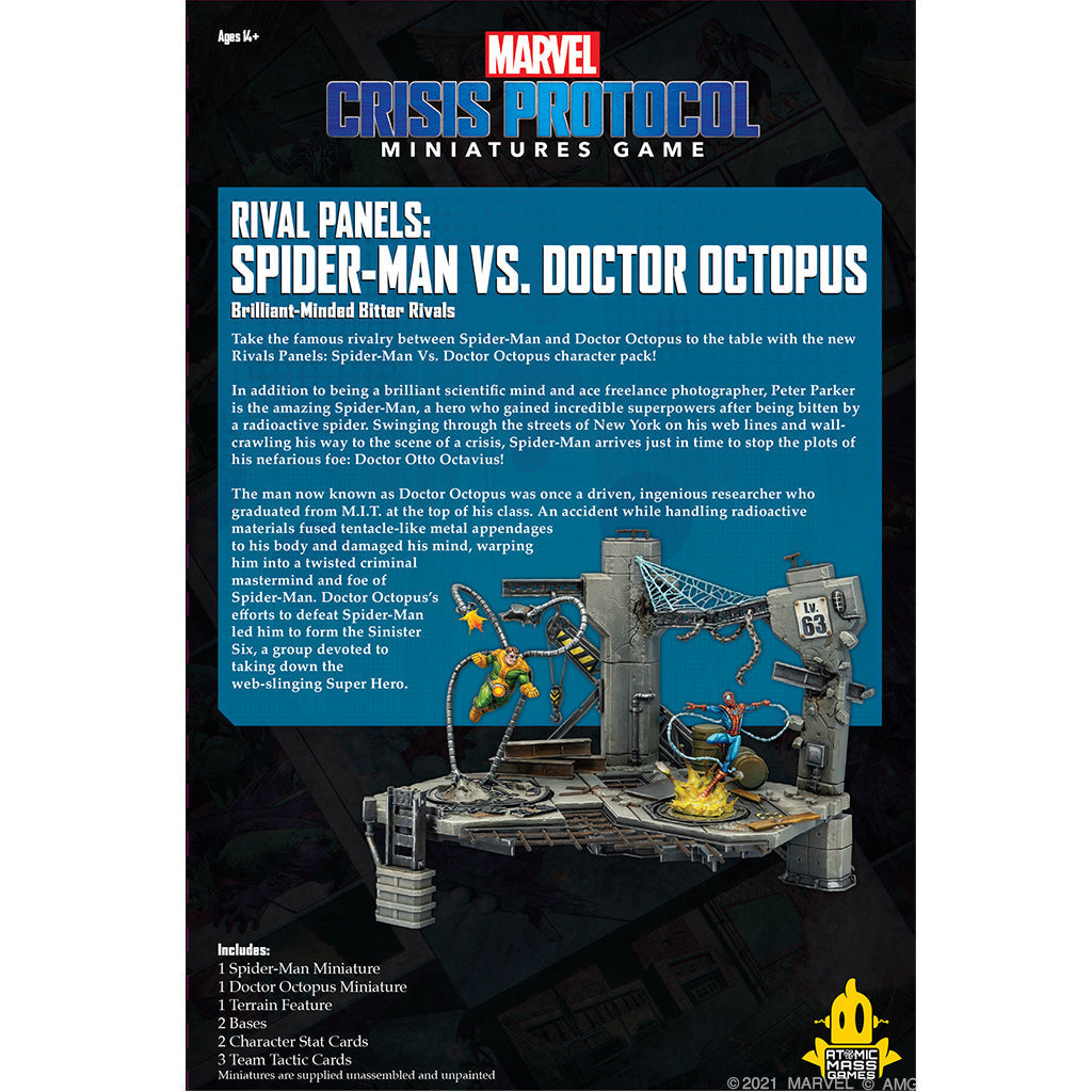 Marvel Crisis Protocol - Rival Panels - Spider-Man Vs. Doctor Octopus
