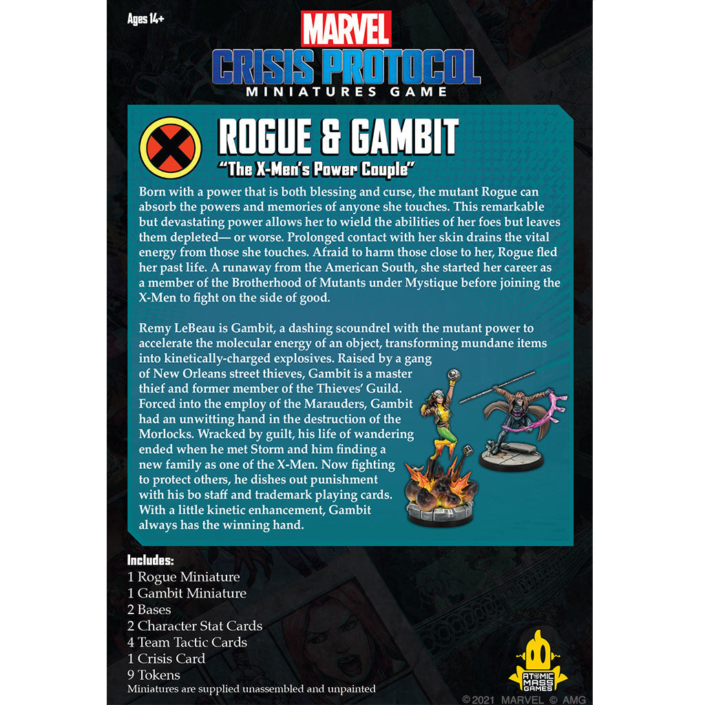 Marvel Crisis Protocol - Gambit & Rogue